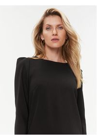 Rinascimento Sukienka codzienna CFC0115556003 Czarny Regular Fit. Okazja: na co dzień. Kolor: czarny. Materiał: syntetyk. Typ sukienki: proste. Styl: casual #3