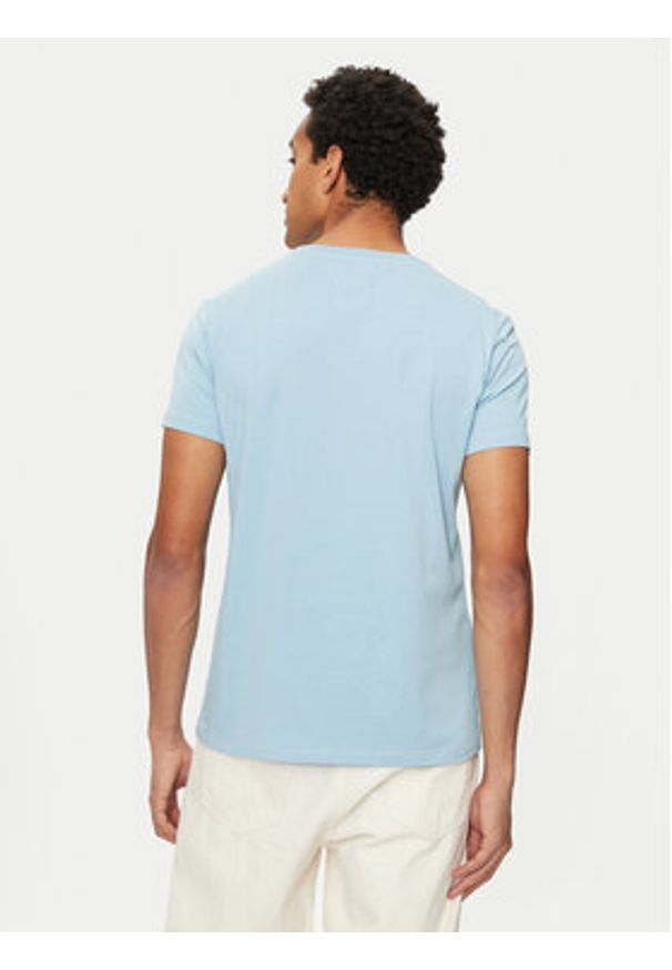 Replay - REPLAY T-Shirt M6951 .000.2660 Niebieski Regular Fit. Kolor: niebieski. Materiał: bawełna