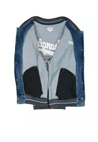 Wrangler - WRANGLER BASEBALL JACKET MĘSKA KURTKA BOMBER EASY INDIGO W48272Z90