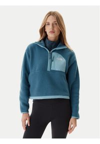The North Face Polar Yumiori NF0A8EV0 Niebieski Relaxed Fit. Kolor: niebieski. Materiał: syntetyk