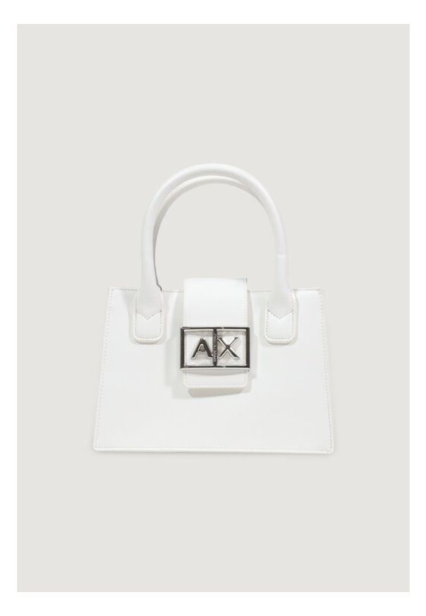 Armani Exchange Torebka XW000306 AF12039 U0011 Écru. Materiał: skórzane