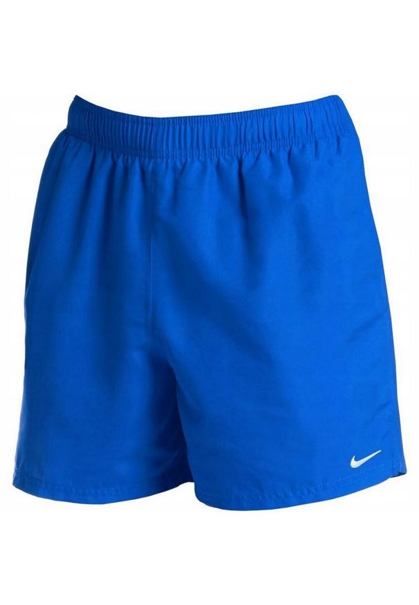 Nike - Męskie Szorty Kąpielowe Volley Essential. Kolor: niebieski. Styl: sportowy