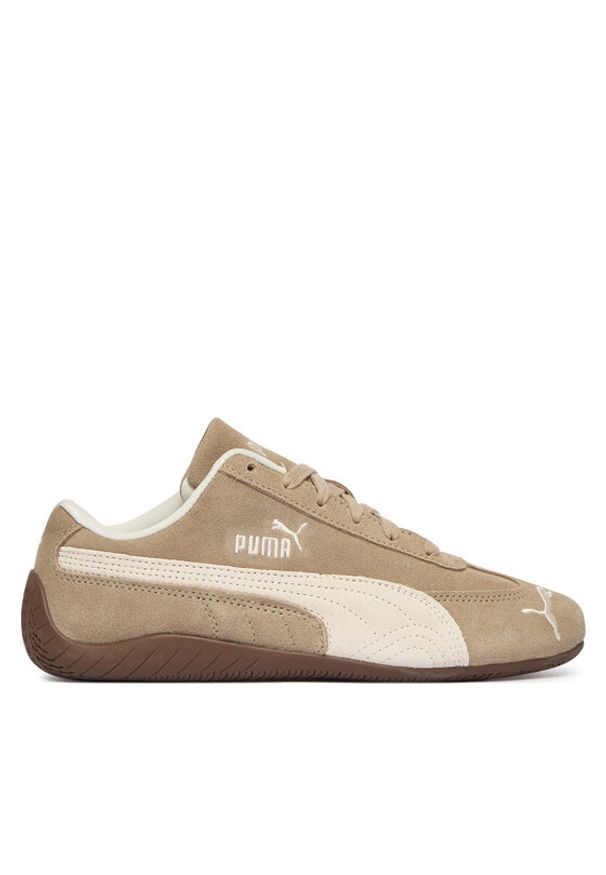 Puma Sneakersy Speedcat Elevated Wns 403619 02 Beżowy. Kolor: beżowy. Materiał: skóra, zamsz