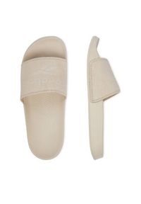 Reebok Klapki CEO-SS26-3C043-W Beżowy. Kolor: beżowy. Materiał: skóra, zamsz #4