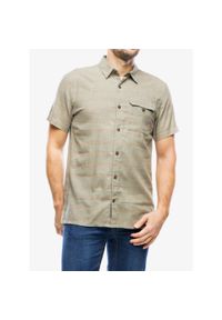 ROYAL ROBBINS - Koszula turystyczna męska Royal Robbins Hempline Spaced SS. Kolor: beżowy