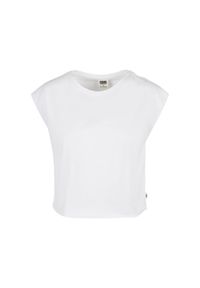 Urban Classics - Organiczna Krótka Koszulka Dla Kobiet. Kolor: biały. Długość: krótkie. Sport: turystyka piesza #1