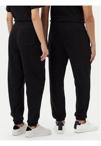 Lacoste Spodnie dresowe XH2750 Czarny Regular Fit. Kolor: czarny. Materiał: bawełna #9