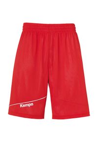 KEMPA - Spodenki dziecięce dwustronne Kempa Player. Kolor: biały, czerwony, wielokolorowy. Styl: sportowy. Sport: koszykówka