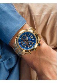 Guess Zegarek Resistance GW0714G2 Złoty. Kolor: złoty