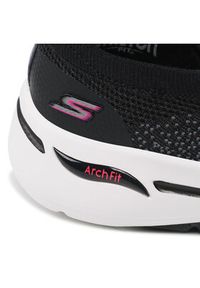 skechers - Skechers Sneakersy Go Walk Arch Fit 124863/BKHP Czarny. Kolor: czarny. Materiał: materiał #6
