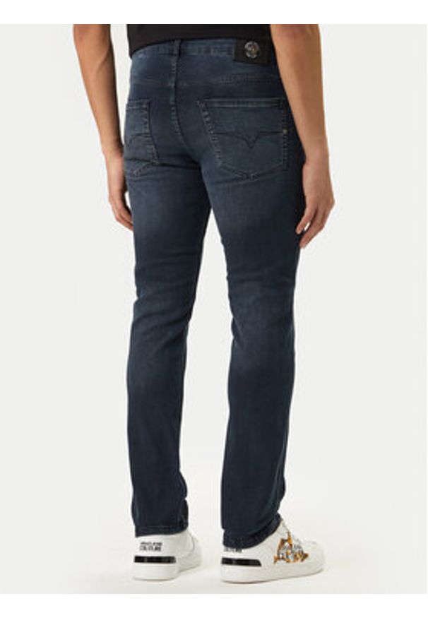 Versace Jeans Couture Jeansy 80GAB5S0 CDWAB Granatowy Slim Fit. Kolor: niebieski