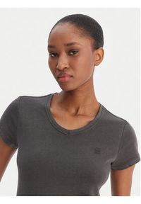 G-Star RAW - G-Star Raw T-Shirt Eyben D24533-B059 Czarny Slim Fit. Kolor: czarny. Materiał: bawełna #2