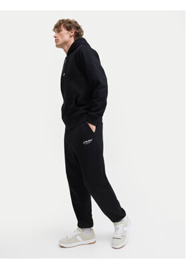 Jack & Jones Spodnie dresowe Kane Soho 12278943 Czarny Regular Fit. Kolor: czarny. Materiał: bawełna