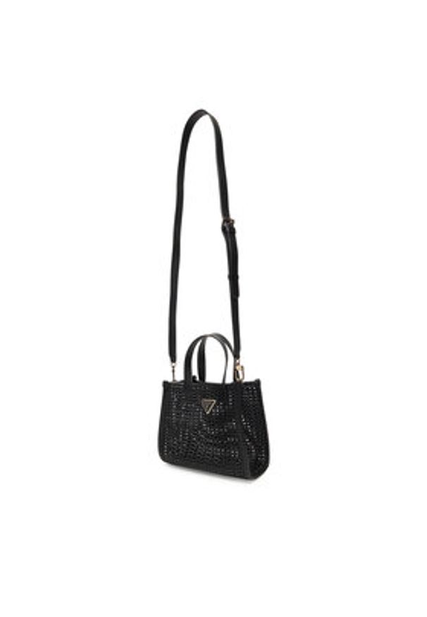Guess Torebka Brigitta Mini HWWZ72 06770 Czarny. Kolor: czarny. Materiał: skórzane