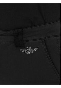 Aeronautica Militare Spodnie materiałowe 232PA1567DCT3017 Czarny Regular Fit. Kolor: czarny. Materiał: materiał, bawełna #3