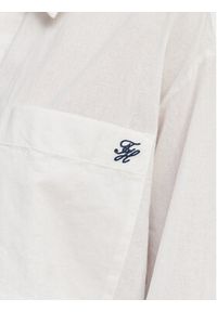 TOMMY HILFIGER - Tommy Hilfiger Koszula UW0UW06428 Biały Oversize. Kolor: biały. Materiał: bawełna #5