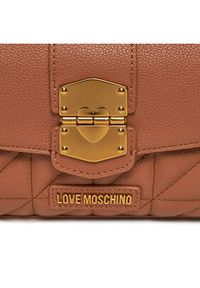 Love Moschino - LOVE MOSCHINO Torebka JC4053PP1ILI0201 Brązowy. Kolor: brązowy