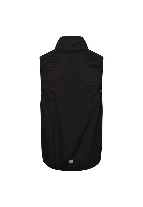 Regatta - Bezrękawnik Męska Softshell Lankin VI. Kolor: czarny. Materiał: softshell. Długość rękawa: bez rękawów