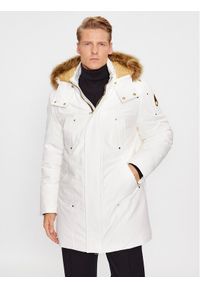 Moose Knuckles Kurtka puchowa Stag Lake Parka Écru Regular Fit. Materiał: bawełna