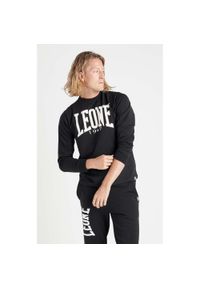 LEONE 1947 APPAREL - Męska koszulka z długim rękawem Leone 1947 Apparel. Kolor: czarny. Materiał: tkanina. Długość rękawa: długi rękaw. Długość: długie. Sport: fitness #1