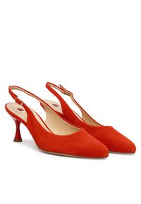 HÖGL Czółenka 1-106102 Czerwony. Kolor: czerwony. Materiał: zamsz, skóra #5