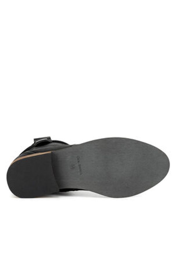 Clara Barson Botki WS23280-01 Czarny. Kolor: czarny. Materiał: materiał