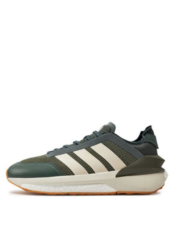 Adidas - adidas Sneakersy Avryn IE2636 Khaki. Kolor: brązowy. Materiał: materiał, mesh