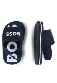BOSS - Boss Sandały J50889 S Granatowy. Kolor: niebieski #3