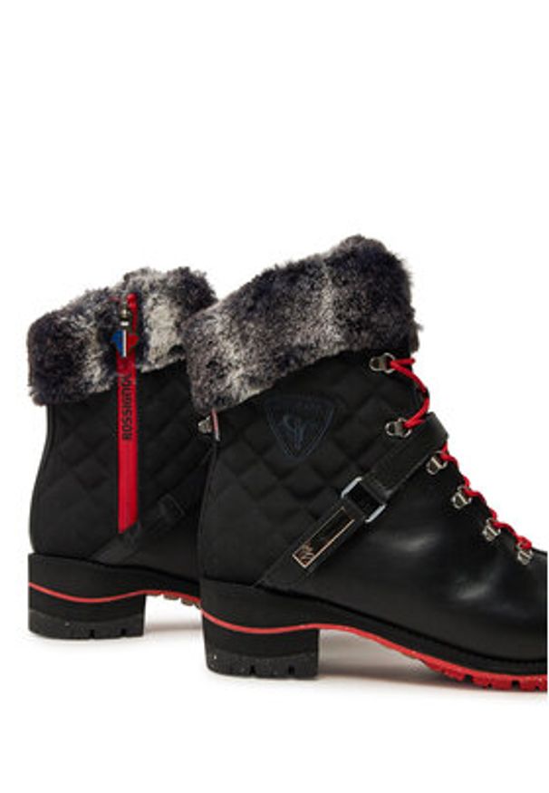 Rossignol Trzewiki 1907 Megeve 2.0 RNMW480 Czarny. Kolor: czarny. Materiał: skóra