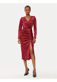 Rinascimento Sukienka koktajlowa CFC0121946003 Czerwony Regular Fit. Kolor: czerwony. Materiał: syntetyk. Styl: wizytowy #1