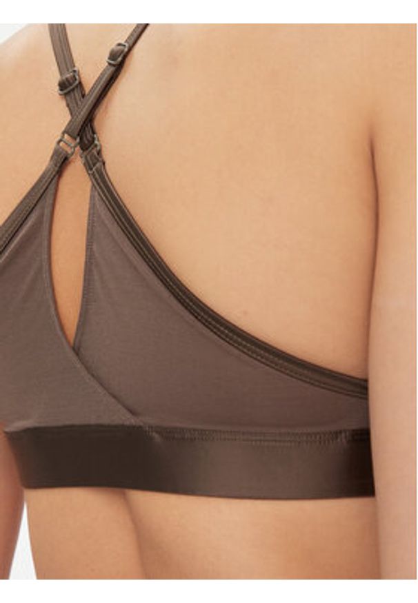 Reebok Biustonosz sportowy Holiday Lux IL4590 Zielony. Kolor: zielony. Materiał: syntetyk