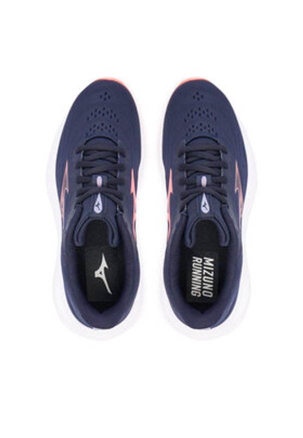 Mizuno Buty do biegania Revolt 4 J1GD2581 Czarny. Kolor: czarny. Materiał: materiał