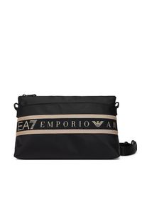 Torebka EA7 Emporio Armani. Kolor: czarny