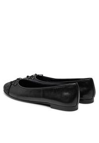 Tory Burch Baleriny Cap-Toe Pave Ballet 166214 Czarny. Kolor: czarny. Materiał: skóra #5