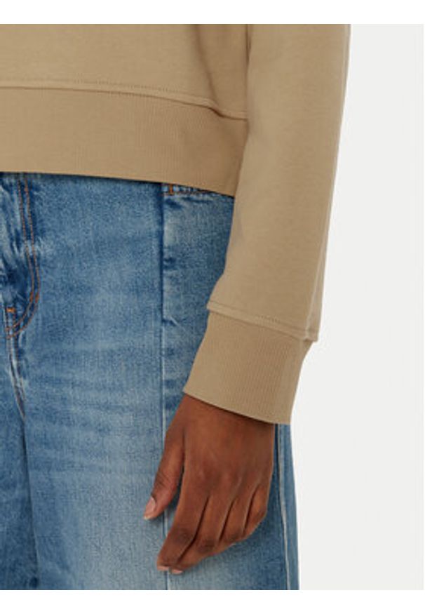 Weekend Max Mara Bluza Dire 2515921011 Beżowy Regular Fit. Kolor: beżowy. Materiał: bawełna