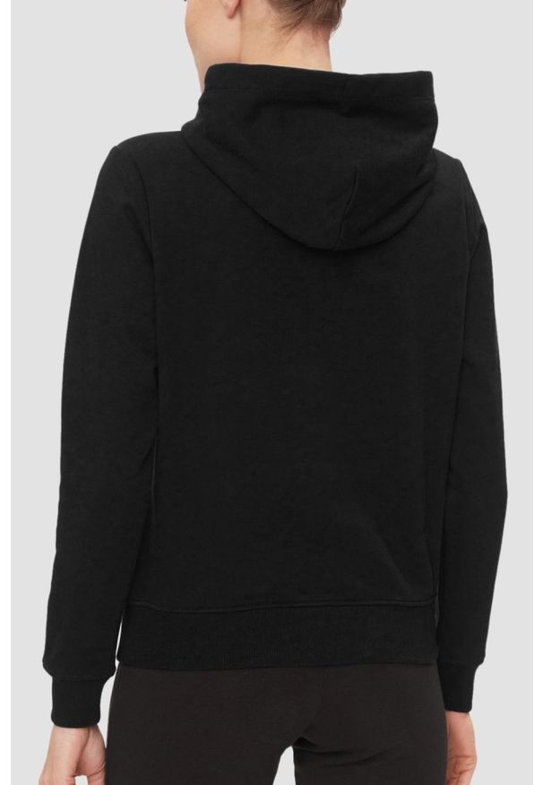 Tommy Jeans - TOMMY JEANS Czarna damska bluza. Kolor: czarny