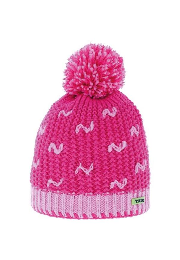 Czapka narciarska dla dzieci Viking Elis. Kolor: różowy. Sezon: zima. Styl: sportowy