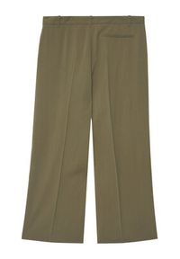 Hugo - HUGO Spodnie materiałowe Tiana17 50564491 Zielony Relaxed Fit. Kolor: zielony. Materiał: wiskoza #5