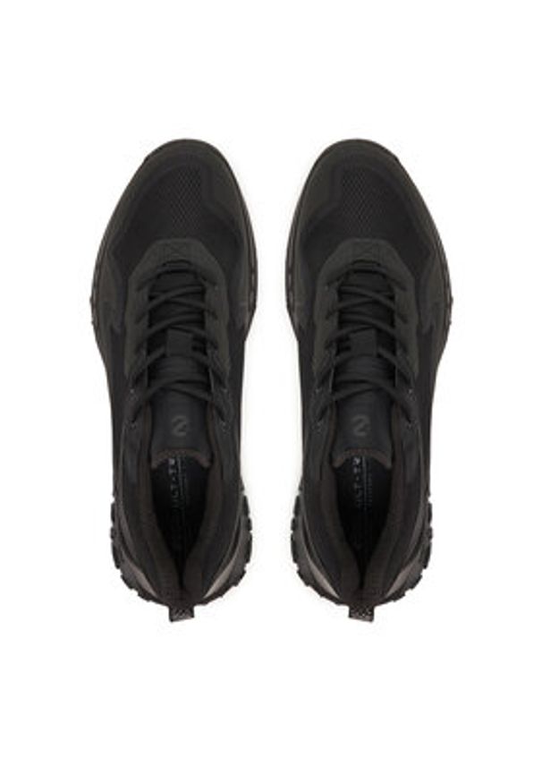 ecco - ECCO Sneakersy Ult-Trn 82433451094 Czarny. Kolor: czarny. Materiał: materiał