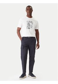 BOSS T-Shirt Lupo 50554615 Biały Regular Fit. Kolor: biały. Materiał: bawełna