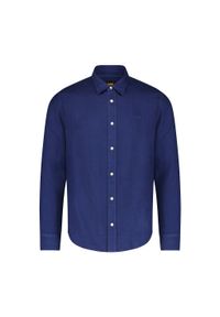 Lee - LEE PATCH SHIRT MĘSKA KOSZULA ELEGANCKA MEDIEVAL BLUE 112349964. Styl: elegancki #3