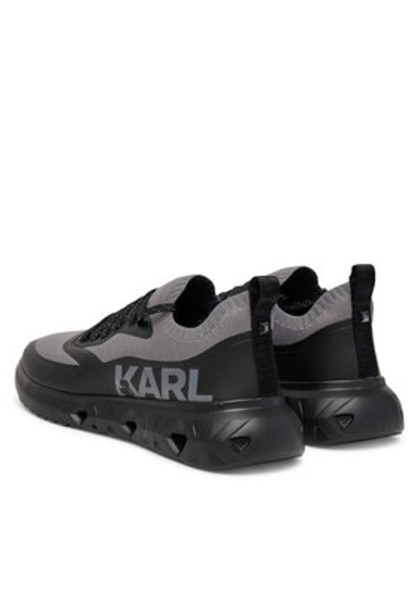 Karl Lagerfeld - KARL LAGERFELD Sneakersy K/Kite Run KL54616 Szary. Kolor: szary. Sport: bieganie