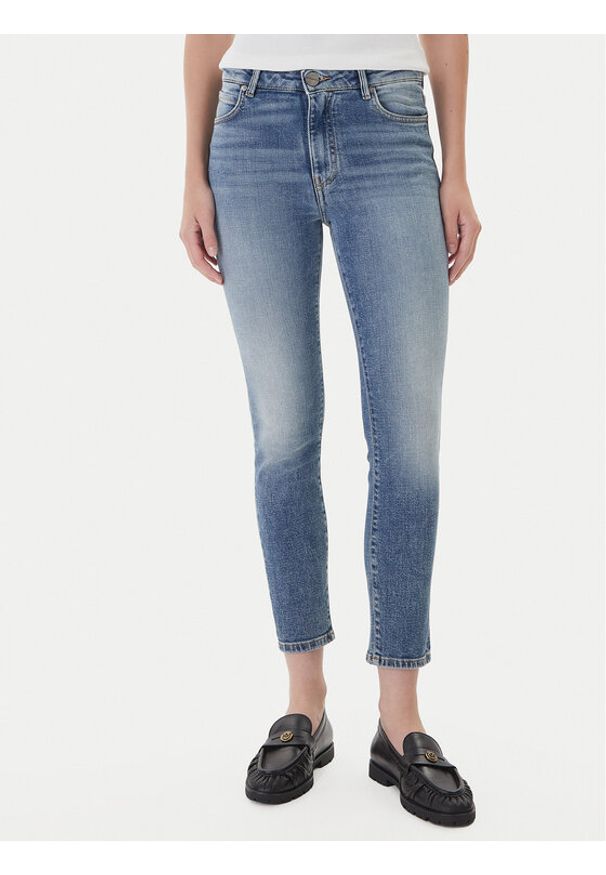 Pinko - PINKO Jeansy Sabrina 100169 A2WT Niebieski Skinny Fit. Kolor: niebieski
