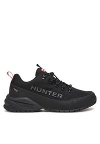 Hunter Trekkingi H8-221 Czarny. Kolor: czarny. Materiał: materiał, syntetyk. Sport: turystyka piesza