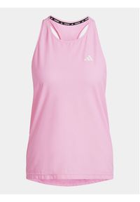 Adidas - adidas Koszulka techniczna Own The Run IN2963 Różowy Regular Fit. Kolor: różowy. Materiał: syntetyk. Sport: bieganie #2