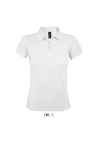 SOL'S - Damska koszulka polo Sol's Prime. Typ kołnierza: polo. Kolor: biały. Styl: elegancki #1