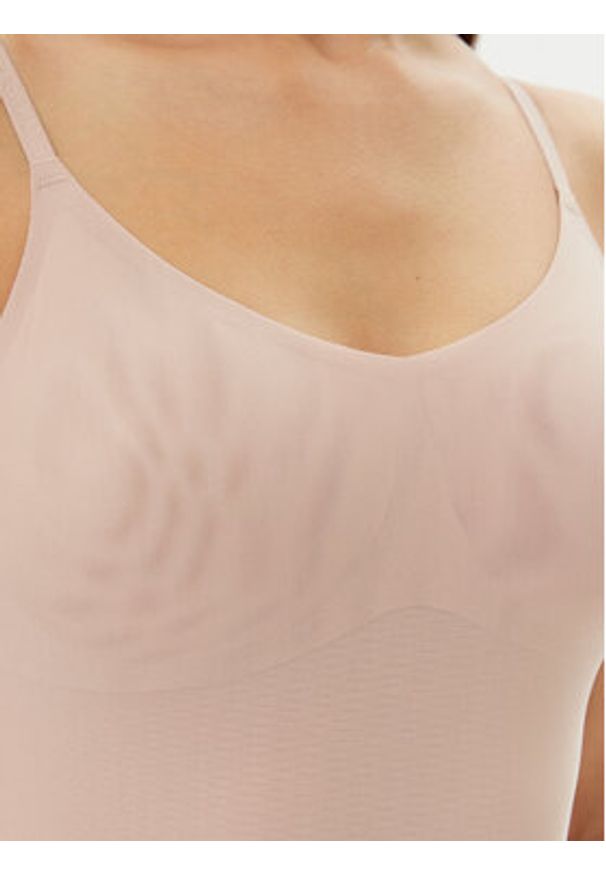 Calvin Klein Underwear Kombinezon modelujący LV00QF8295 Beżowy. Kolor: beżowy. Materiał: syntetyk
