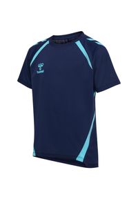 Koszulka dla dzieci Hummel Lead 2.0. Kolor: niebieski. Materiał: jersey #1