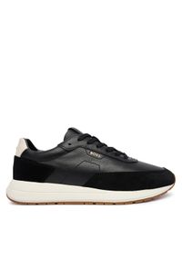 BOSS Sneakersy Vinston 50552859 Szary. Kolor: szary. Materiał: skóra