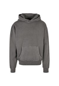 Gruba bluza z kapturem z materiału frotte Urban Classics. Typ kołnierza: kaptur. Kolor: czarny. Materiał: materiał #1